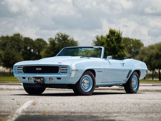 1969 chevrolet camaro custom ls3 convertible restomod