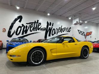 2004 chevrolet corvette coupe 1sb, z51, g92, hud, flowmaster, z06 black's!