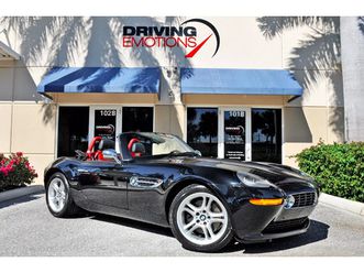 2001 bmw z8 black/red! 6-speed manual! collector!