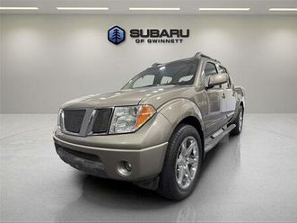 used 2005 nissan frontier le crew cab