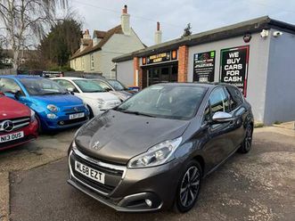 2018 peugeot 208 1.2 puretech 82 tech edition 5dr [start stop] hatchback petrol manual