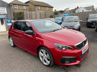 2018 peugeot 308 1.2 puretech 130 gt line 5dr hatchback petrol manual
