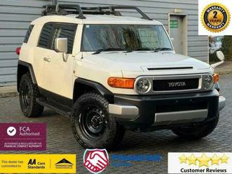 toyota fj cruiser warranted low mile, 24m warranty, ulez