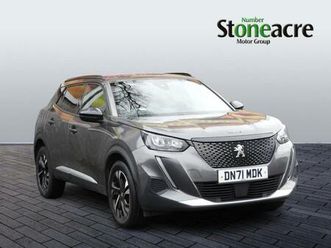 2022 peugeot 2008 1.2 puretech allure premium suv 5dr petrol manual euro 6 (start/stop) (100 ps) hatchba...