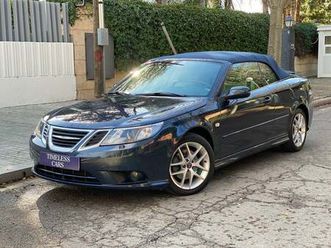 saab 9-3 cabrio 1.8t vector biopower