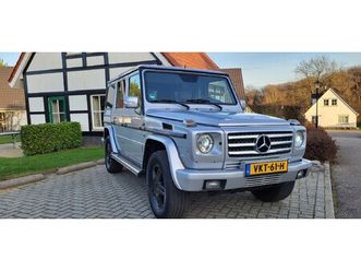 mercedes-benz g-klasse - 400 cdi st.wagon grijs kenteken g400 taxatierapport €42.500,