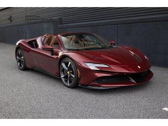 certified 2025 ferrari sf90 spider convertible