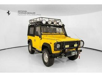 used 1997 land rover defender 90 soft top