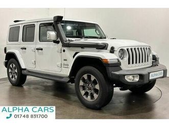 jeep wrangler 2.2 multijetii overland suv 4dr diesel auto 4wd euro 6 (start/stop) (200 ps)