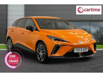 mg mg4 64kwh trophy long range hatchback 5dr electric auto (203 ps) 360 degree parking camera, rear parking sensors, android aut