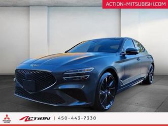 2023 genesis g70 3.3t sport awd toit cuir sièges ventilés gps mags