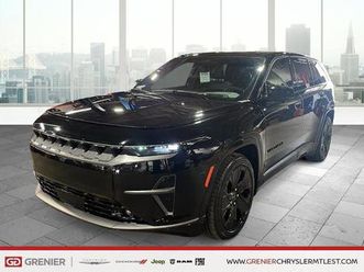2024 jeep wagoneer s launch edition + awd + toit ouvrant pano remote st