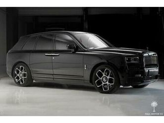 2022 rolls-royce cullinan black badge sport utility