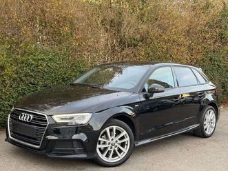 audi a3 sportback 1.0i s-line+airco+navi+cuir+eur 6d-t