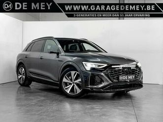 audi q8 e-tron 106 kwh 55 quattro s line / pano / luchtvering / 360° cam / carplay / keyless