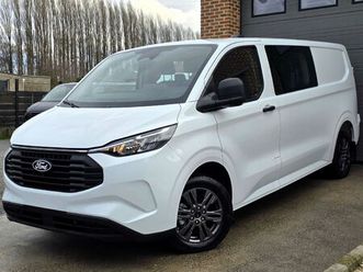 ford transit custom 39.990ex - phev 227 pk - dub cab 6zit - nieuw 0km