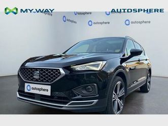 seat tarraco xcellence*7places*gps*toit pano*carplay*hayon élec*clim auto