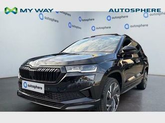 skoda karoq sportline*boite auto*gps*caméra*toit pano*led