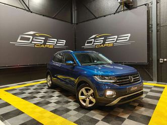 volkswagen t-cross t-cross 1.0 automaat/led/verwzetels/cam/ambi/apple