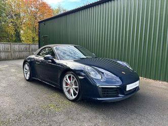 3.0t 991 carrera 4s pdk 4wd euro 6 (start/stop) 2dr