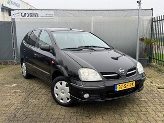nissan almera tino - 1.8 tekna - airco - camera - apk 06-2026