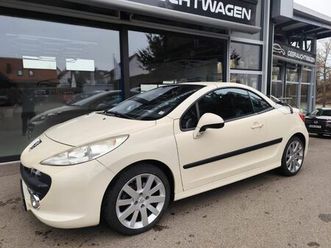 peugeot 207 cc alu, klima, hu neu, 8-fach