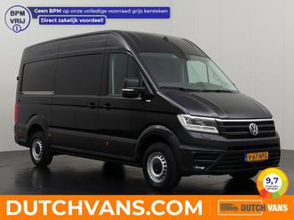 volkswagen crafter 2.0tdi 177pk dsg automaat l3h3 | multimedia | camera | airco | 3-persoons | betimmering