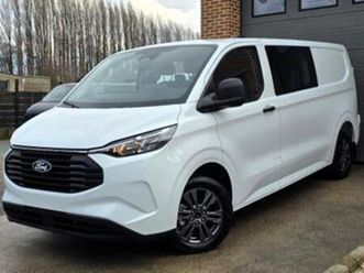 ② ford transit custom phev 227 pk - dub cab 6zit - nieuw 0km — camionnettes & utilitaires — 2ememain