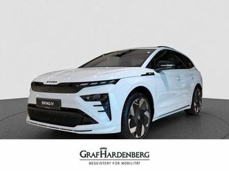 skoda enyaq rs 84 kwh batterie elektromotor 25 rs loun