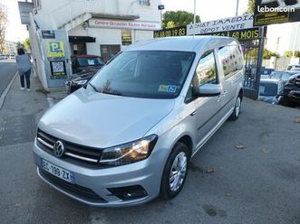volkswagen caddy 2,0 tdi 102 cv trendline tpmr 5 + 1 fauteuil tva recuperable
