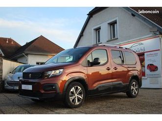 peugeot rifter long gt line 1.5 bluehdi 130 cv eat8 / 7 places / attache remorque