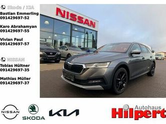 skoda octavia combi 2.0tdi dpf scout 4x4 ahk memory er