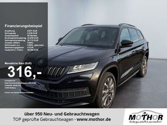 skoda kodiaq sportline 2.0 tdi acc led navi 4xshz