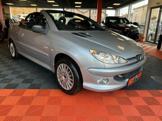 peugeot 206 cc phase ii pack quiksilver 1.6 16v 110 cv garantie 12 mois