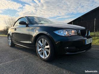 bmw 118i cab 1er main 143 cv confort garantie 3 mois