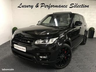 land rover range rover sport 4.4 sdv8 340ch hse dynamic - pack furtif - 89000km - toit ouvrant
