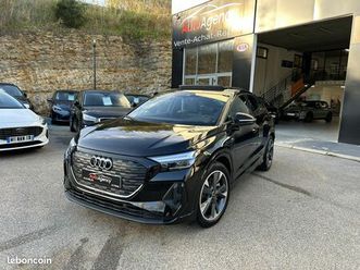audi q4 e-tron sportback 40 s-line 204 ch 2022 1ere main / toit ouvrant / tete haute / hifi sonos / camera