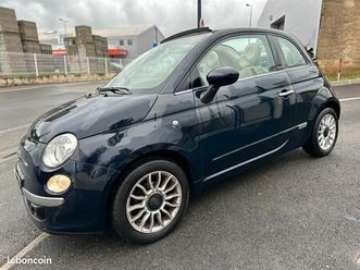 fiat 500c cabriolet 1.2i 70 pack lounge / garantie 6 mois