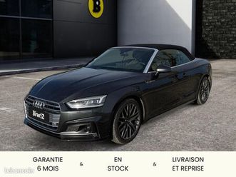 audi a5 cabriolet 3.0 tdi 220 ch s-line quattro s-tronic /origine france/led/suspensions pilotées...