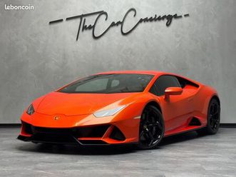 lamborghini huracan evo 5.2 v10 640ch | arancio xanto • carbone • lift system • 4x4