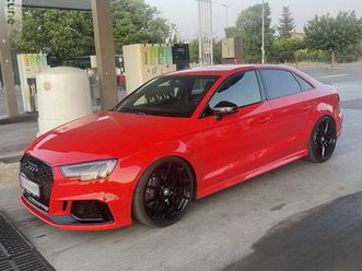 audi rs3 berline daza rouge catalunya