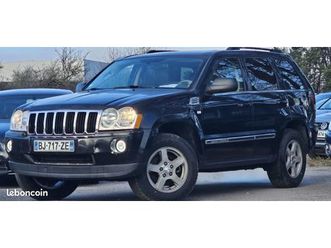 jeep grand cherokee iii 3.0l crd 218 cv limited 4wd du 02/06