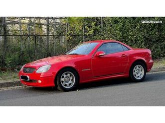 mercedes slk200 kompressor r170 rouge