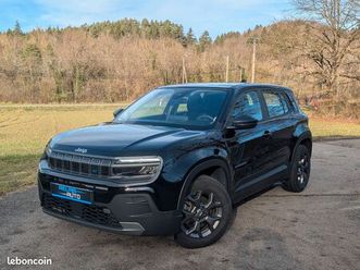 jeep avenger electrique 156 ch 54kwh bva longitude 1ere main / carplay