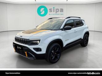 jeep avenger 1.2 turbo t3 145 ch bvr6 4xe the north face 5p