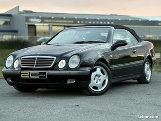 mercedes classe clk cabriolet ckl 320 - bva cabriolet - bm 208 elégance - bva