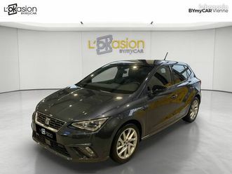 seat ibiza 1.0 tsi 115 ch s/s dsg7 fr