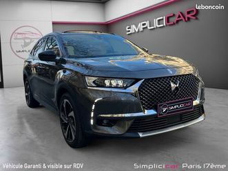 ds ds7 crossback puretech 180 eat8/garantie 12 mois/toit ouvrant/sieges chauffant et massant/car play/hayon elec/came
