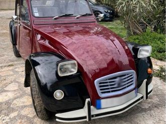 magnifique citroën 2cv couleur charleston de 1978