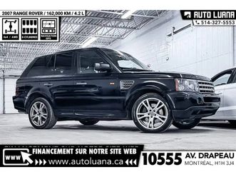 2007 land rover range rover sport supercharged awd/162,000km